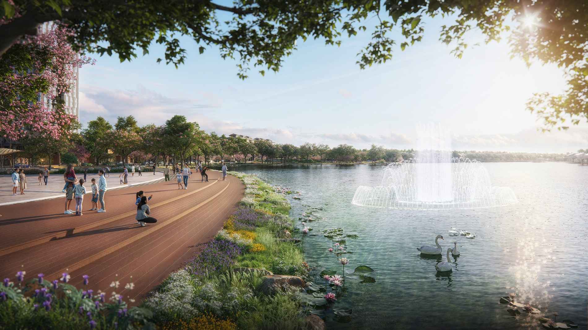 cong vien ho eco retreat